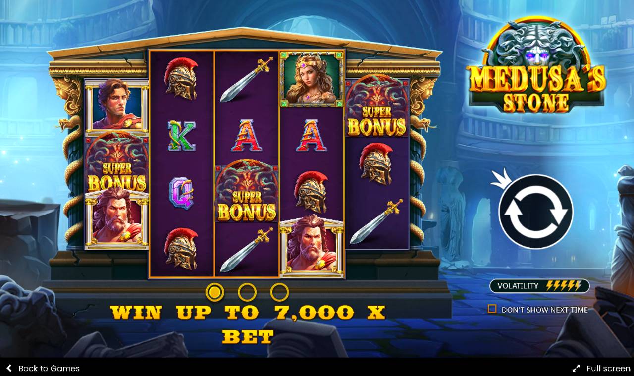 Medusa’s Stone (Pragmatic Play) Image 1